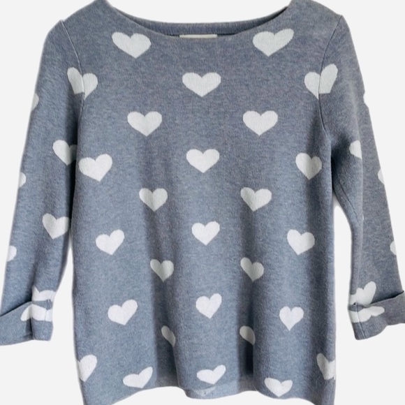 Cynthia Rowley Heart Valentines Sweater Size XS - Picture 1 of 5